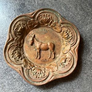 1904 St. Louis Expedition Dish Pin (copper)